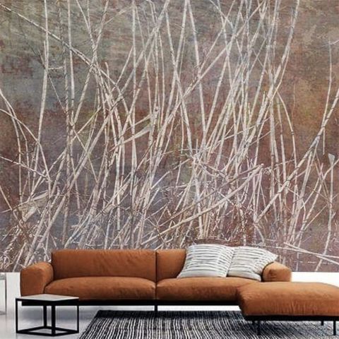 Luxusní vliesová tapeta Copper reeds