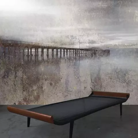 Luxusní vliesová tapeta „Foggy Pier“
