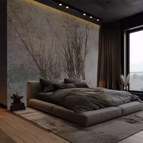 Luxusní vliesová tapeta „Black without“