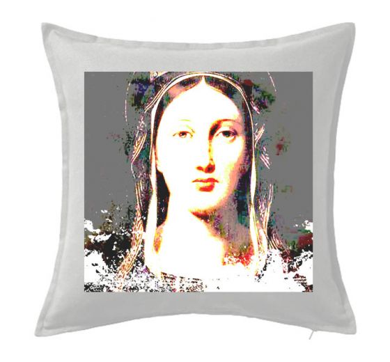Luxusní dekorační polštář - povlak Portrét