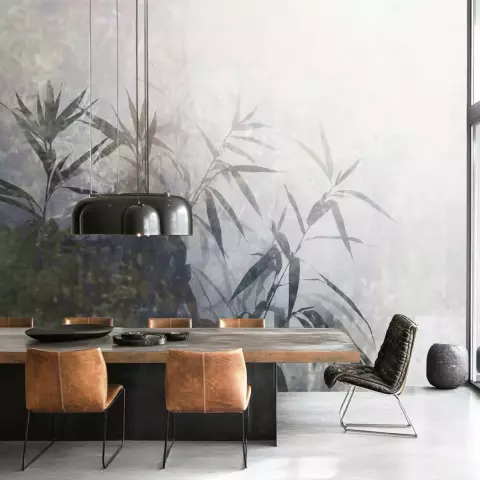 Luxusní vliesová tapeta „Black reed“