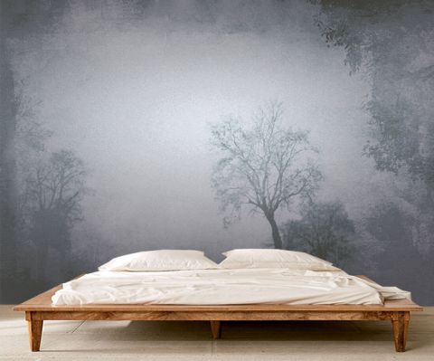 Gray-blue landscape