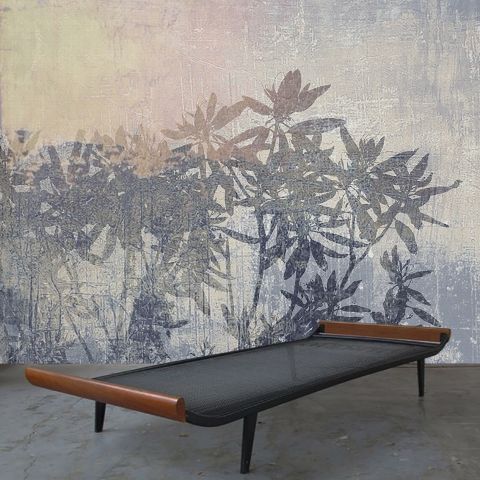 Luxusní vliesová tapeta „Gray azaleas“