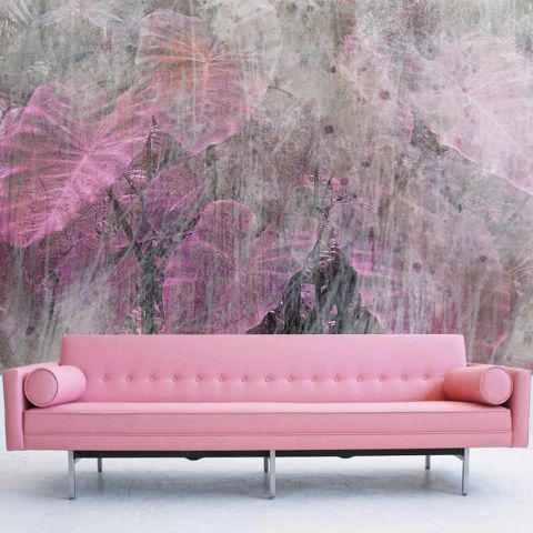 Luxusní vliesová tapeta „Pink concept“