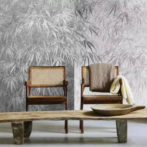 Luxusní vliesová tapeta „Concrete bamboo“