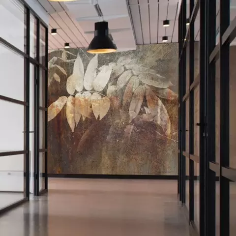 Luxusní vliesová tapeta „Rusty wisteria“